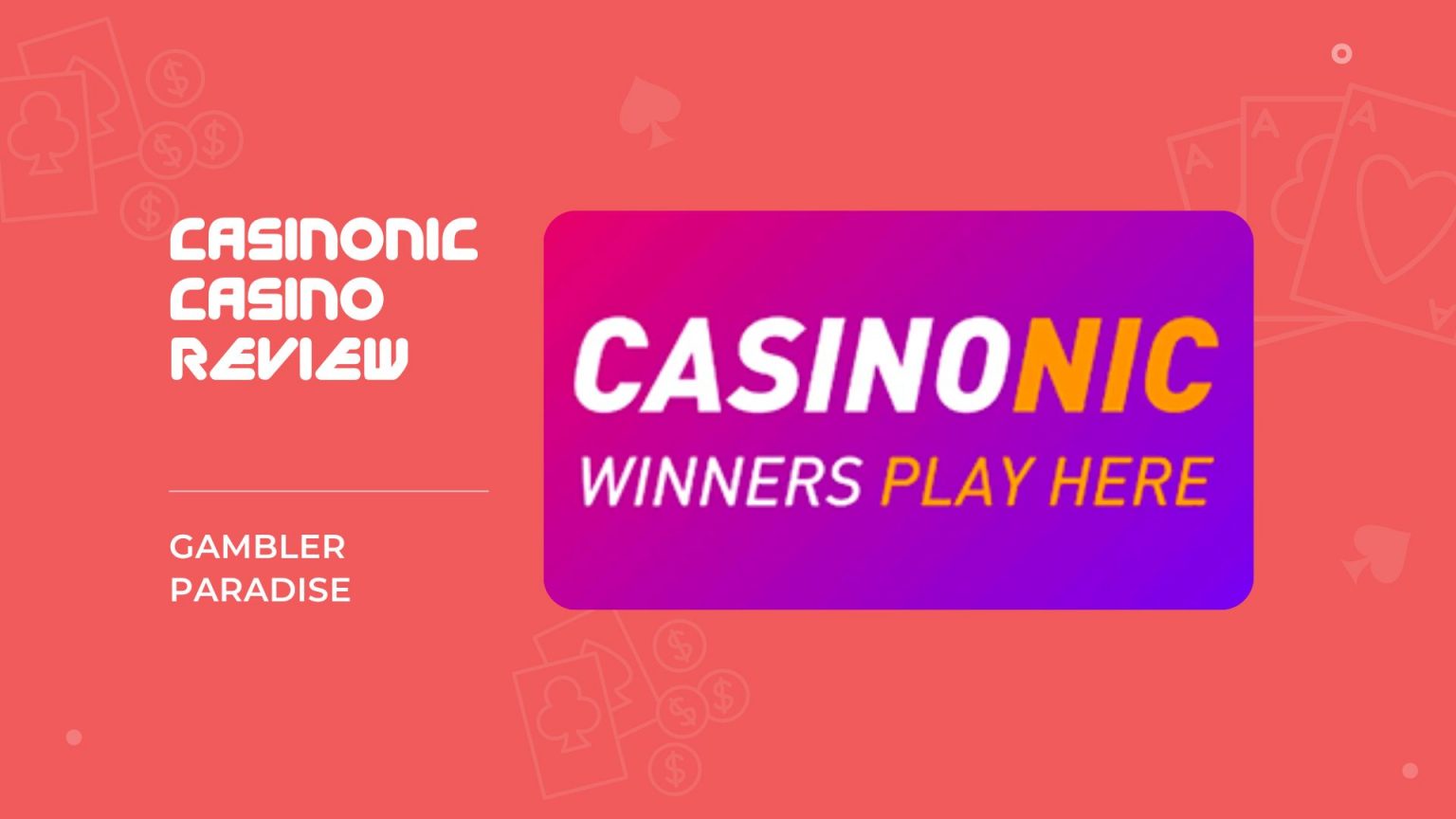 CasinoNic review: gambler paradise!