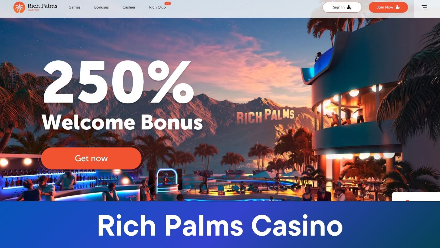 Rich Palms Casino - Gambling Destination for Aussies
