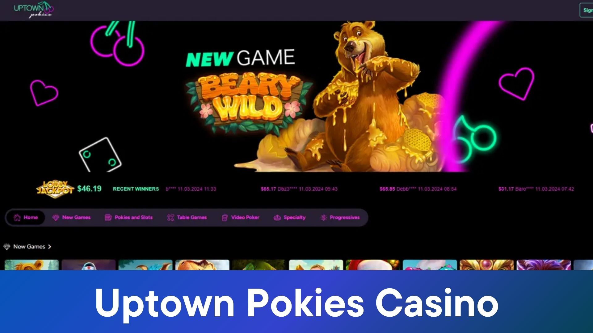 About Gambling Possibilities at Uptown Pokies Australia